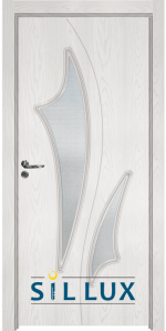 Интериорна врата Sil Lux, модел 3014 F, цвят Снежен бор