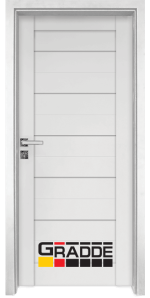 Интериорна врата Gradde Aaven Voll - цвят Бял мат