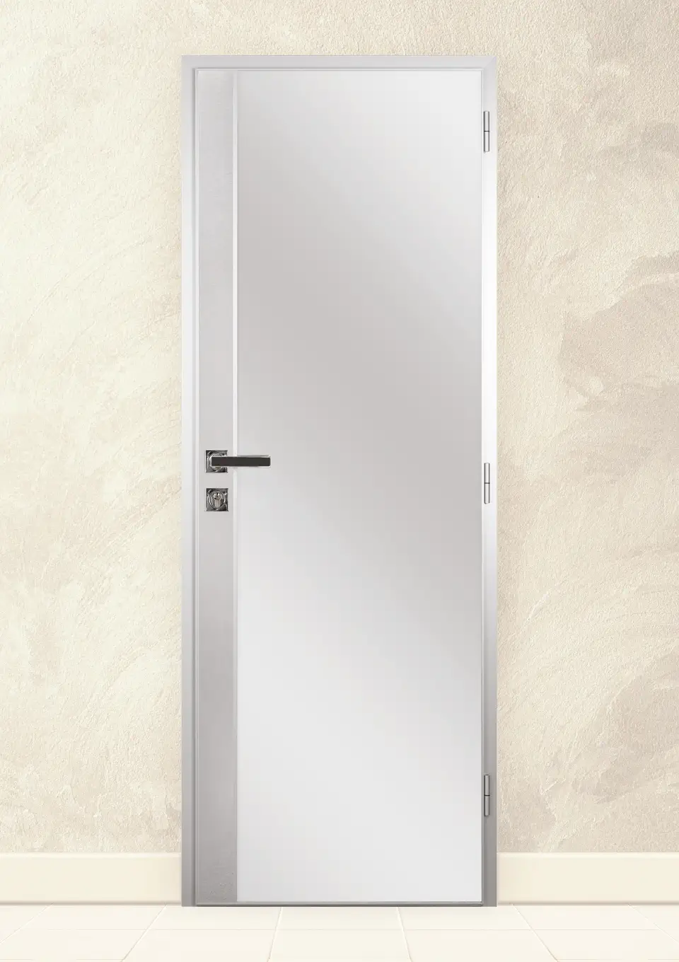 Врата за баня Gradde Дръжка Антрацит Мат