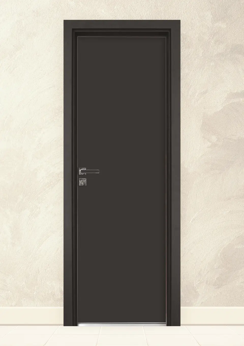 Врата за баня Gradde Антрацит Мат