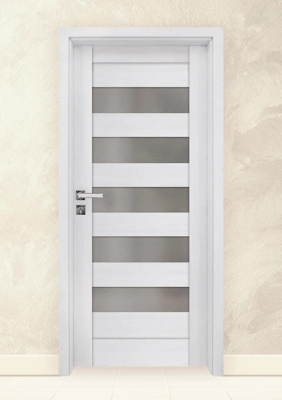 Интериорна врата Gradde Aveen Glass Сибирска Лиственица