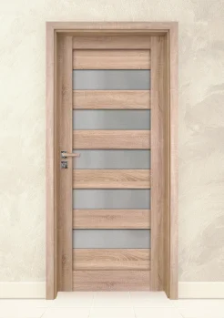 Интериорна врата Gradde Aaven Glass Дъб Вераде