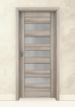 Интериорна врата Gradde Aaven Glass Ясен Вералинга