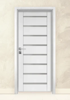 Интериорна врата Gradde Axel Glass Бял Мат