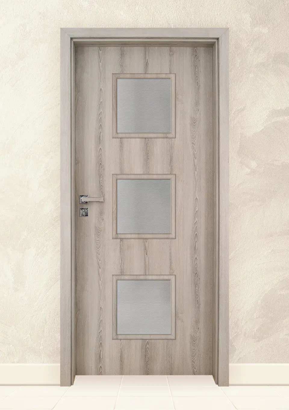 Интериорна врата Gradde Bergedorf, цвят Ясен Вералинга