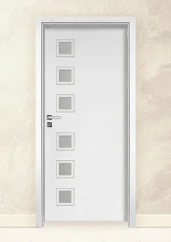 Интериорна врата Gradde Reichsburg Бял Мат