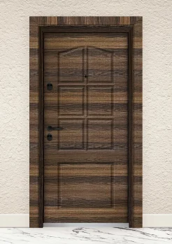 Входна врата UNISON Optima 3002p Райски орех