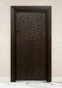 Входна врата UNISON Optima 3004p Златен Кестен