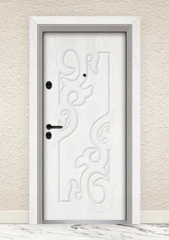 Входна врата UNISON Optima 3006p Снежен бор