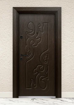 Входна врата UNISON Optima 3006p Златен Кестен