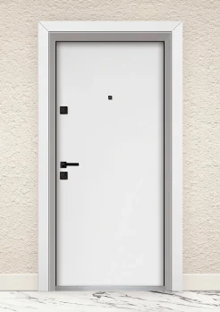 Входна врата UNISON Optima Simpel Бял мат