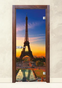 Стъклена интериорна врата Print 13-12 Японски Бонсай