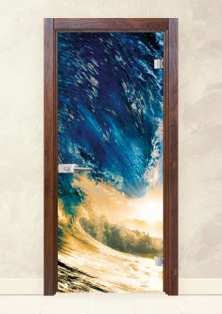 Стъклена интериорна врата Print 13-19 Японски Бонсай