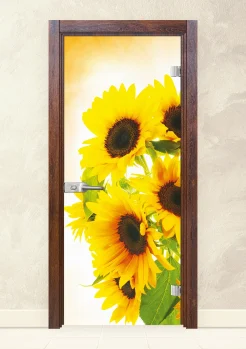 Стъклена интериорна врата Print 13-4 Японски Бонсай