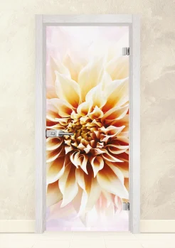 Стъклена интериорна врата Print 13-5 Снежен Бор