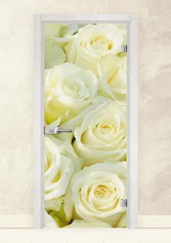 Стъклена интериорна врата Print 13-6 Снежен Бор