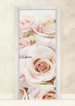 Стъклена интериорна врата Print 13-7 Снежен Бор