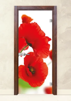 Стъклена интериорна врата Print 13-8 Японски Бонсай