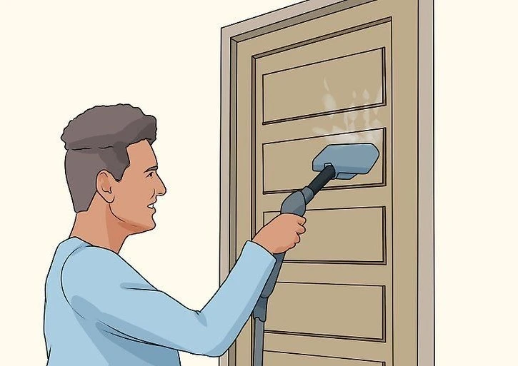 Човек почистваш врата